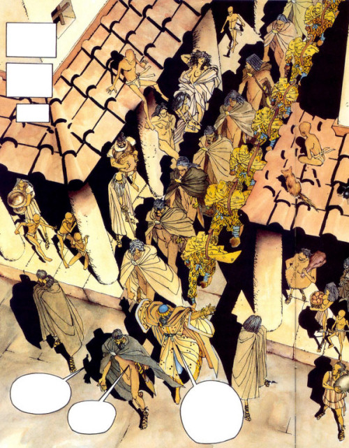 Everyone is half naked