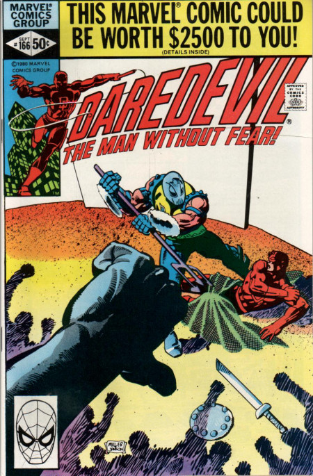 Cover DareDevil #166