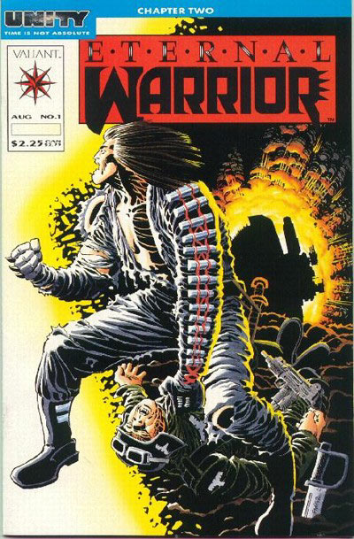 Cover to Eternal Warrior #1 by Frank Miller
