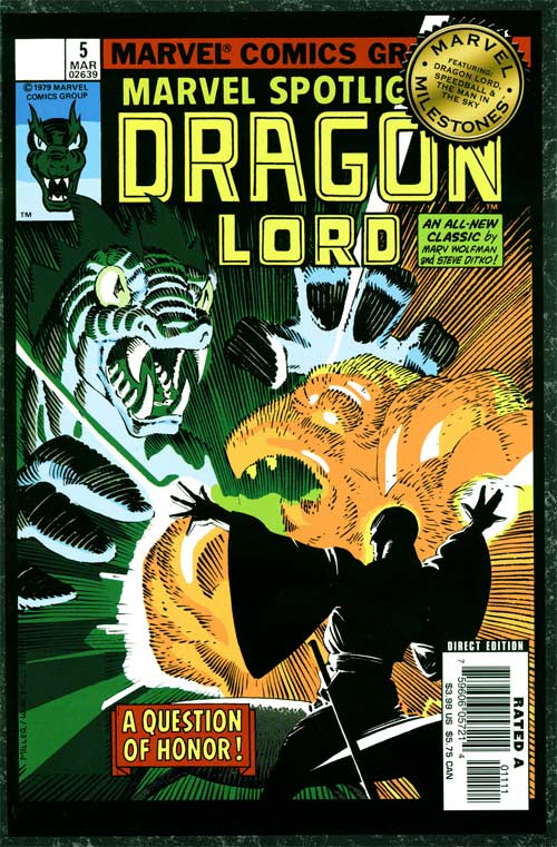 Cover to Dragon Lord #5