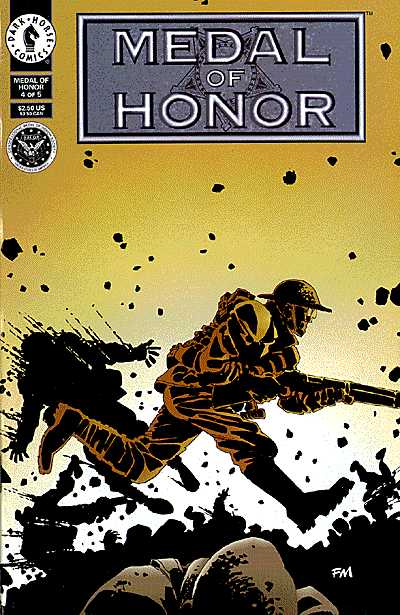 Cover to Medal of Honor #4 by Frank Miller