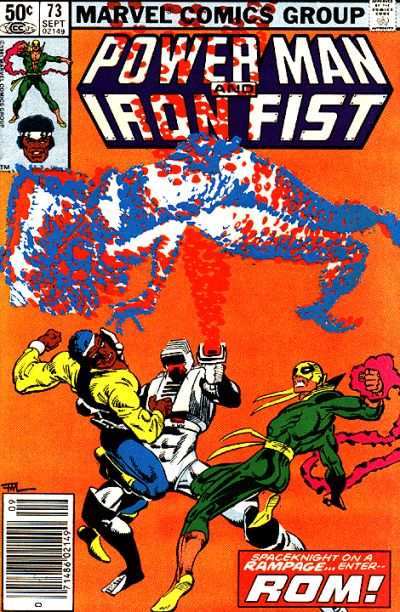Cover to Power Man and Iron Fist #73 by Frank Miller
