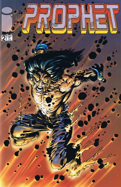 Cover to Prophet #2 by Frank Miller