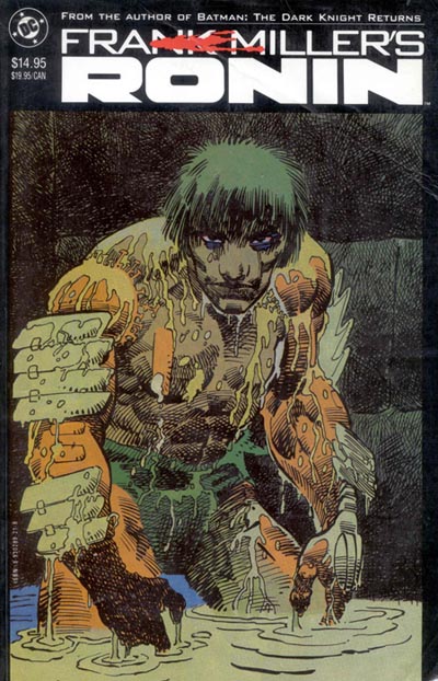 Orginal Cover to Ronin TPB by Frank Miller