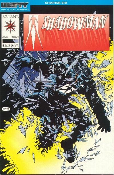 Cover to Shadowman #4 by Frank Miller