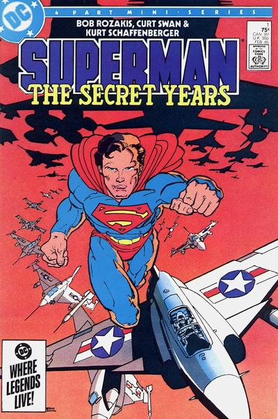 Cover to Superman The Secret Years #1 by Frank Miller