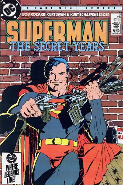 Cover to Superman The Secret Years #2 by Frank Miller