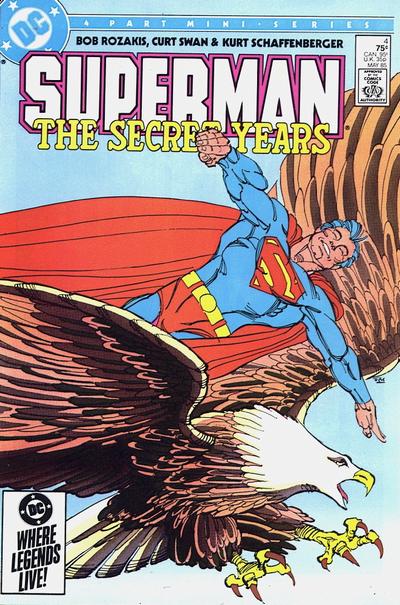 Cover to Superman The Secret Years #4 by Frank Miller