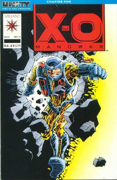 Cover to X-O #7 by Frank Miller